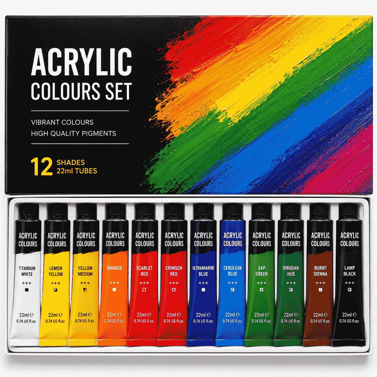 ACRYLIC COLOURS SET