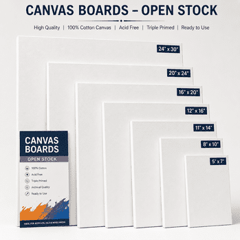 CANVAS BOARDS-OPEN STOCK