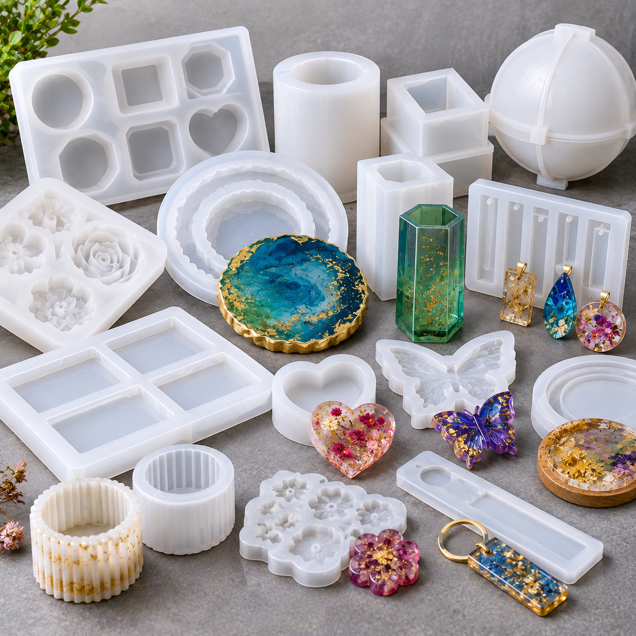 RESIN MOULDS