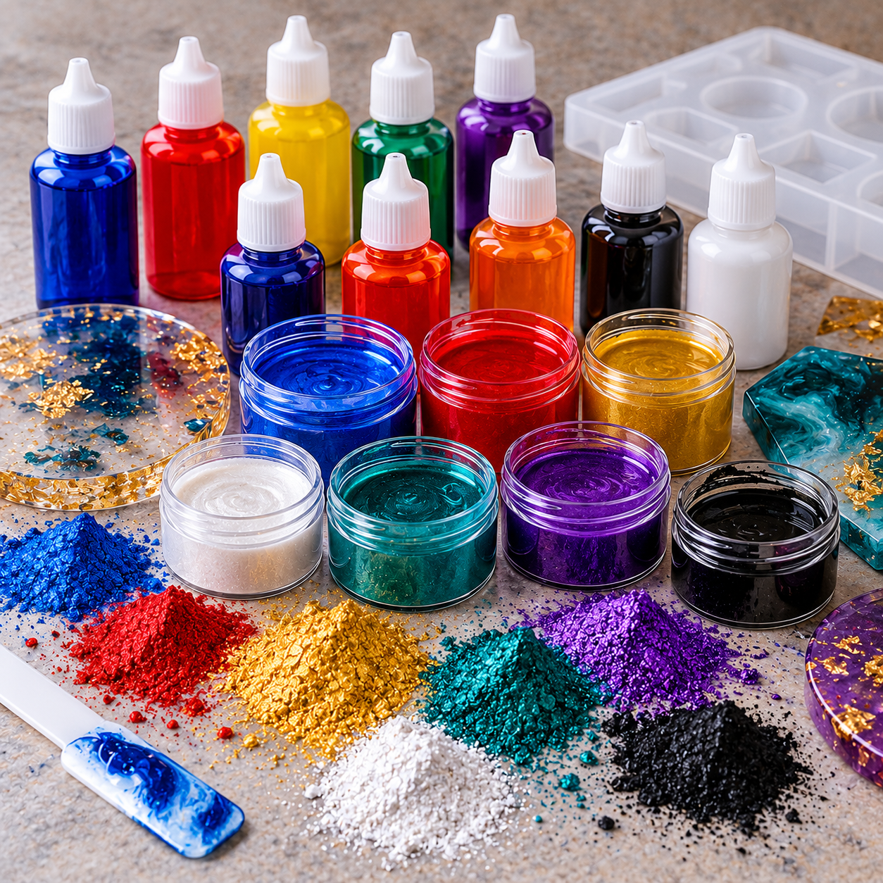 RESIN PIGMENT
