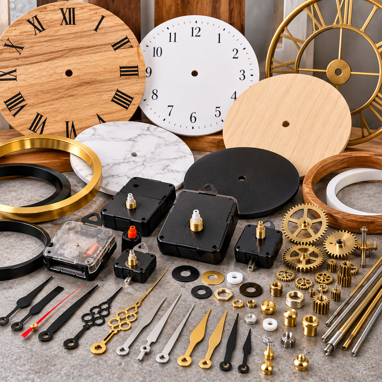 CLOCK MATERIALS