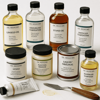 OIL MEDIUMS - Open Stock