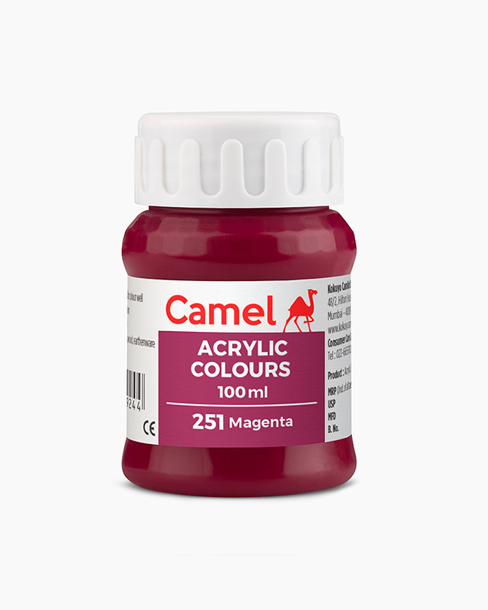 Magenta Camel Acrylic Colours