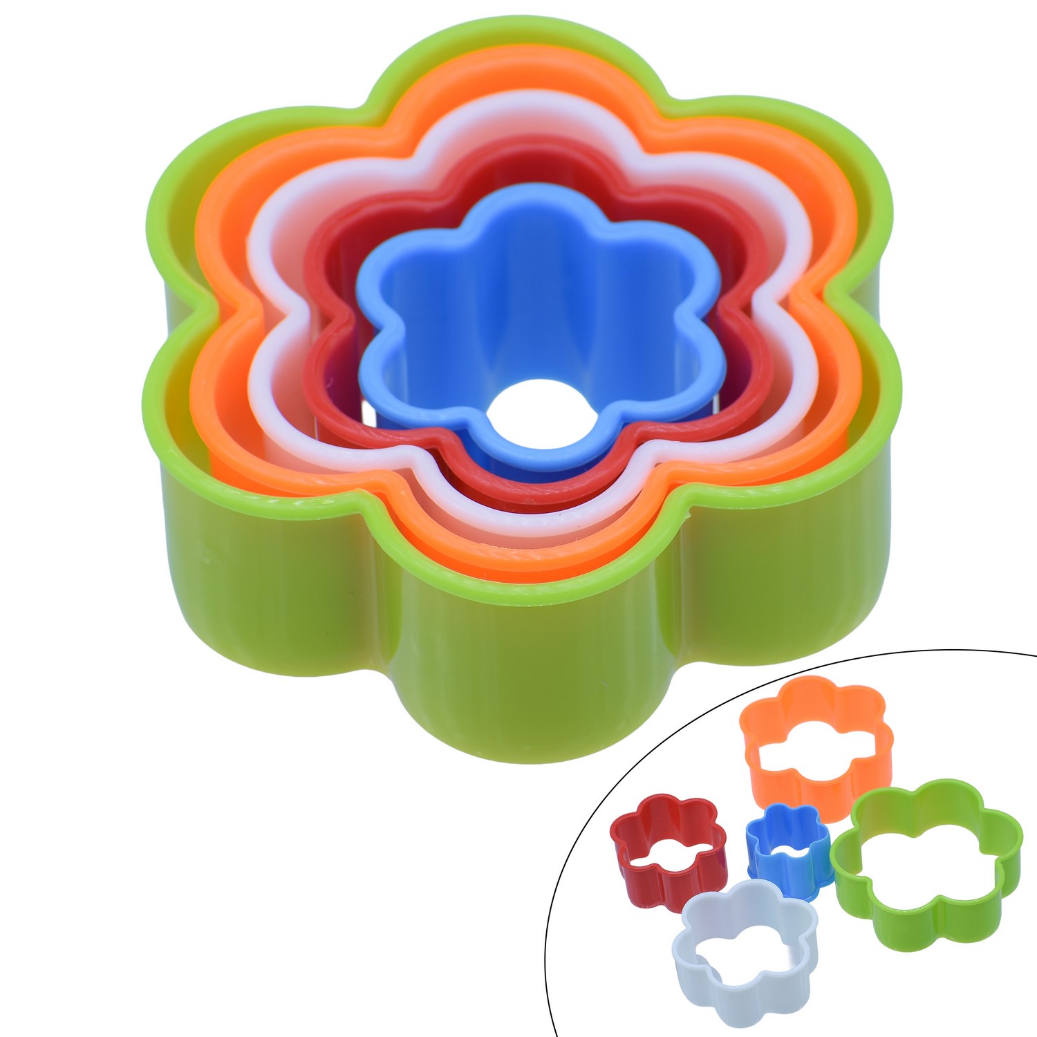 Clay Modle Set Plastic 5 Pcs