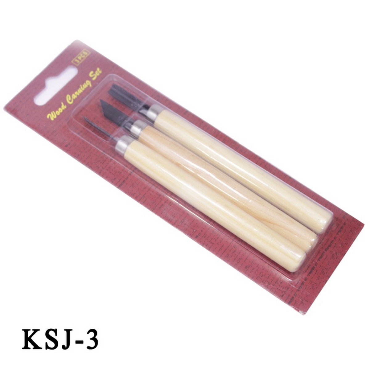 Wooden Knife Carving Set