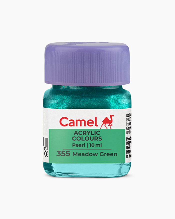 Meadow Green Camel Acrylic Colours