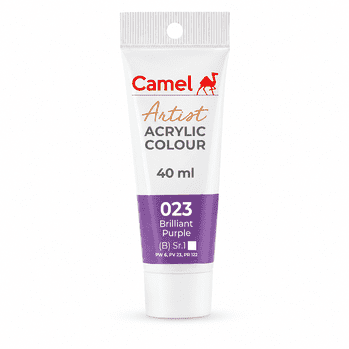 Camel Artist Acrylic Colour Brilliant Purple